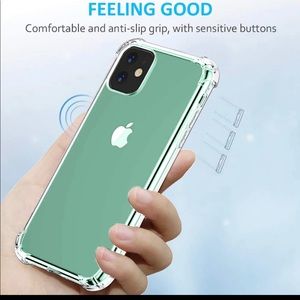 iPhone 11 Pro TPU Clear Shockproof Bumper Case